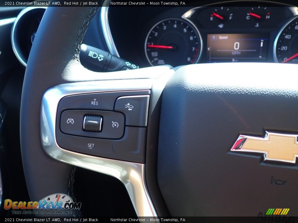 2021 Chevrolet Blazer LT AWD Red Hot / Jet Black Photo #20