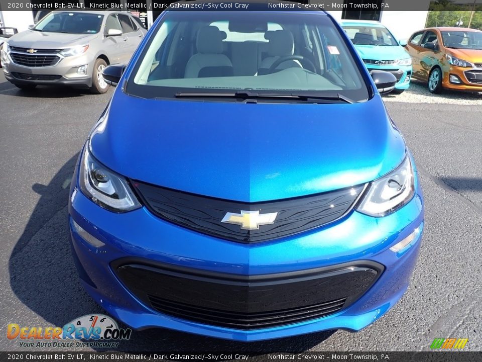 2020 Chevrolet Bolt EV LT Kinetic Blue Metallic / Dark Galvanized/­Sky Cool Gray Photo #9