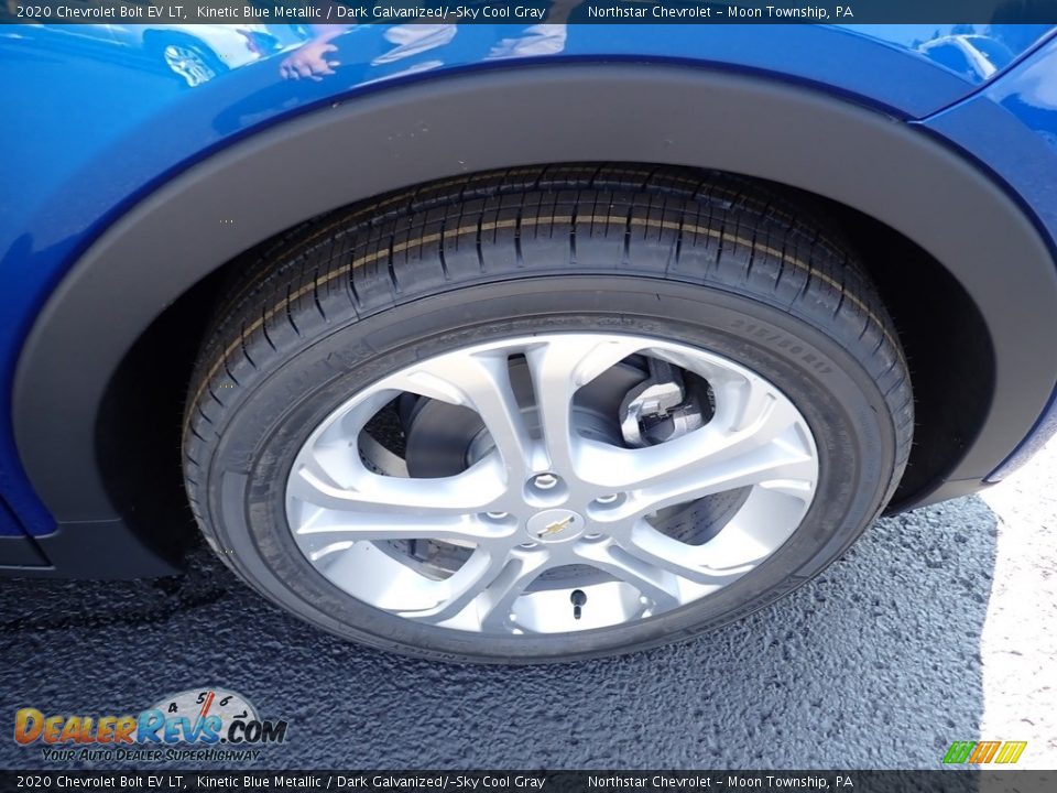 2020 Chevrolet Bolt EV LT Kinetic Blue Metallic / Dark Galvanized/­Sky Cool Gray Photo #10