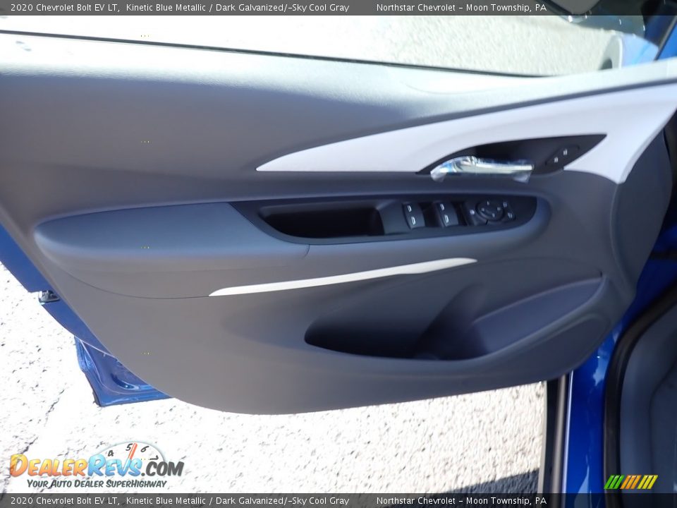2020 Chevrolet Bolt EV LT Kinetic Blue Metallic / Dark Galvanized/­Sky Cool Gray Photo #15