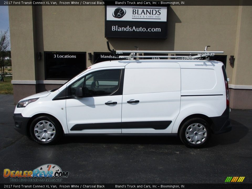 2017 Ford Transit Connect XL Van Frozen White / Charcoal Black Photo #1