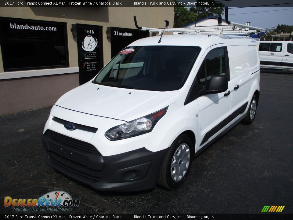 2017 Ford Transit Connect XL Van Frozen White / Charcoal Black Photo #2