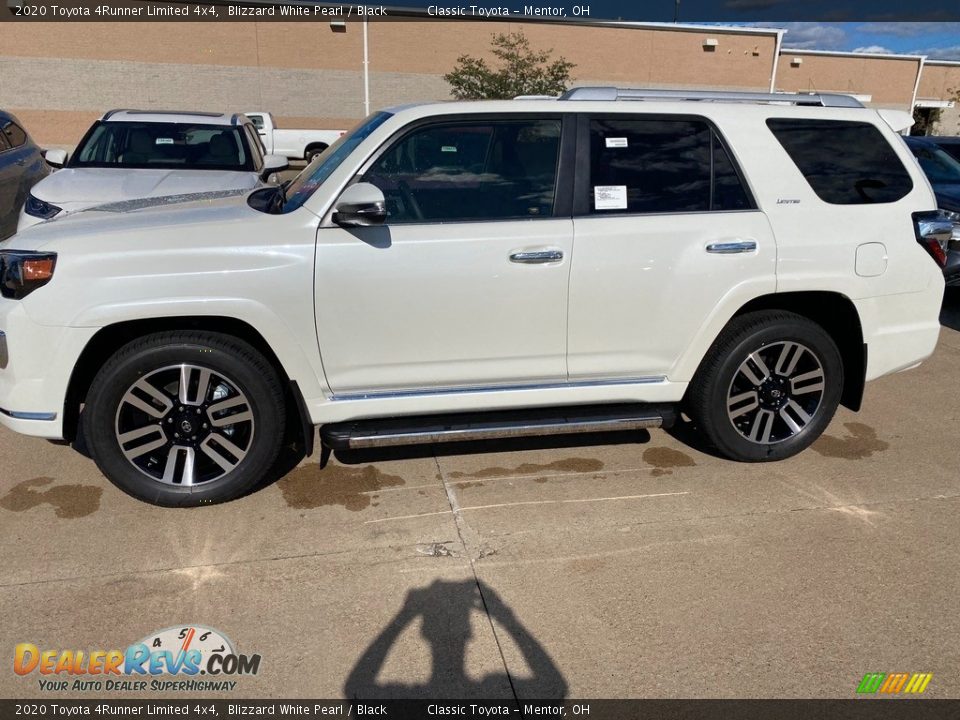 2020 Toyota 4Runner Limited 4x4 Blizzard White Pearl / Black Photo #1