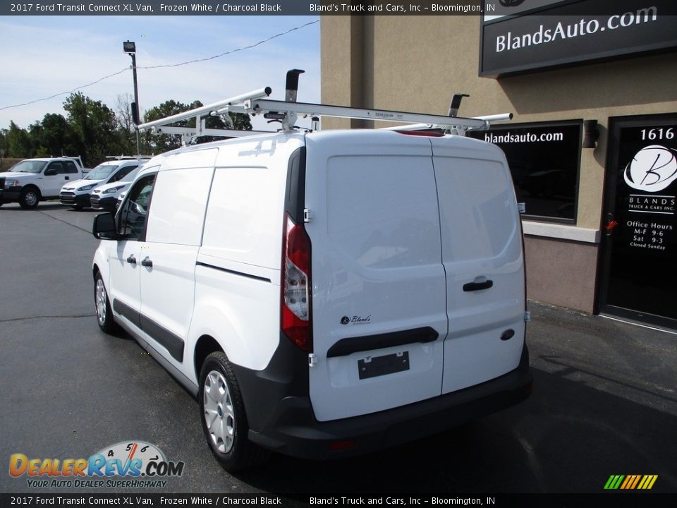 2017 Ford Transit Connect XL Van Frozen White / Charcoal Black Photo #3