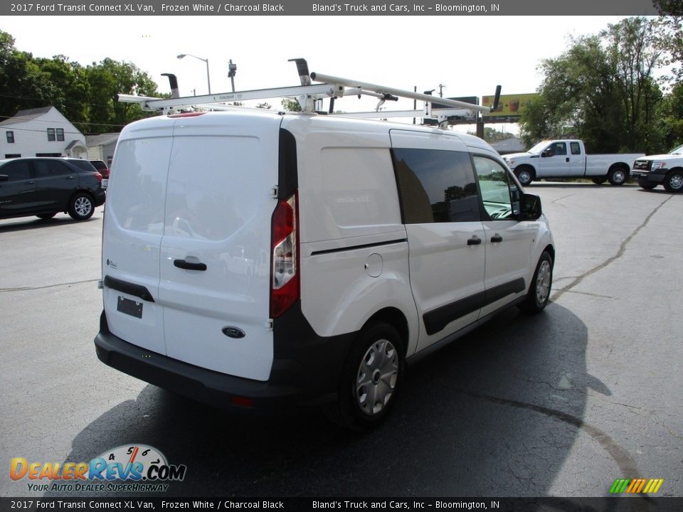 2017 Ford Transit Connect XL Van Frozen White / Charcoal Black Photo #4
