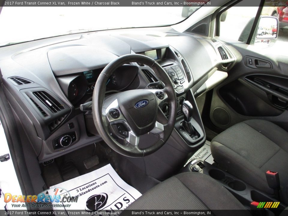 2017 Ford Transit Connect XL Van Frozen White / Charcoal Black Photo #6