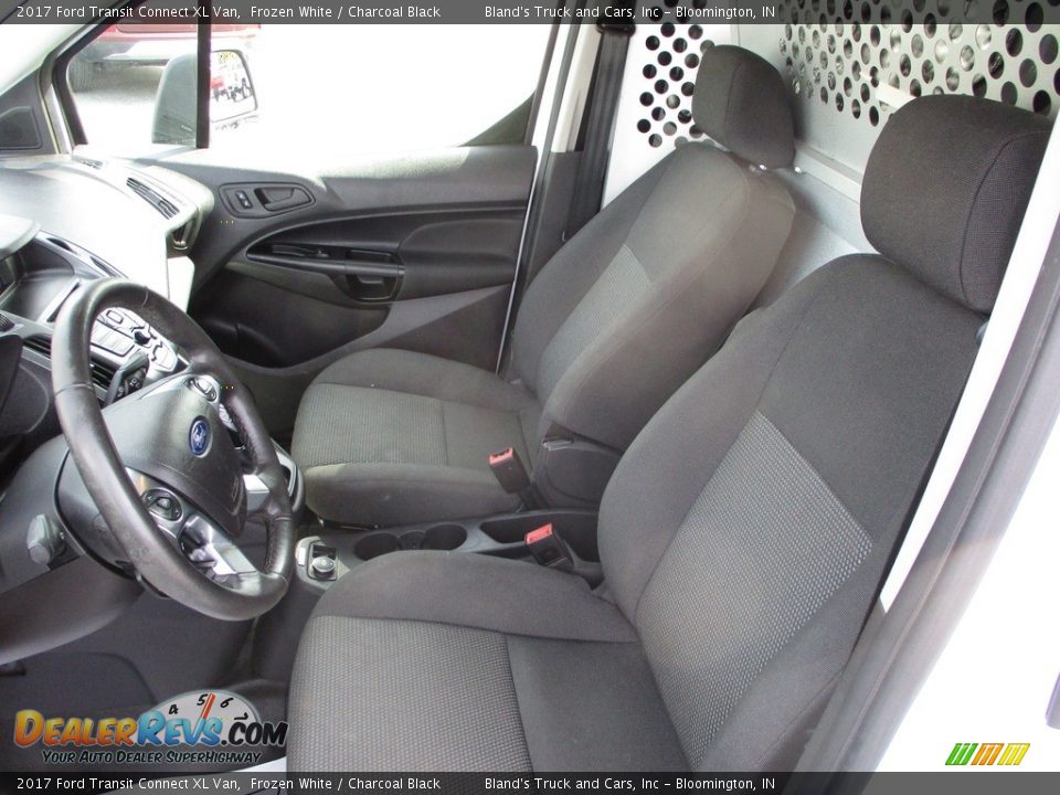 2017 Ford Transit Connect XL Van Frozen White / Charcoal Black Photo #7