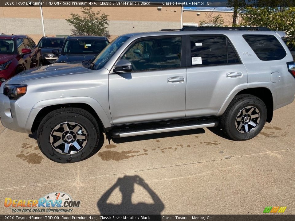 2020 Toyota 4Runner TRD Off-Road Premium 4x4 Classic Silver Metallic / Black Photo #1