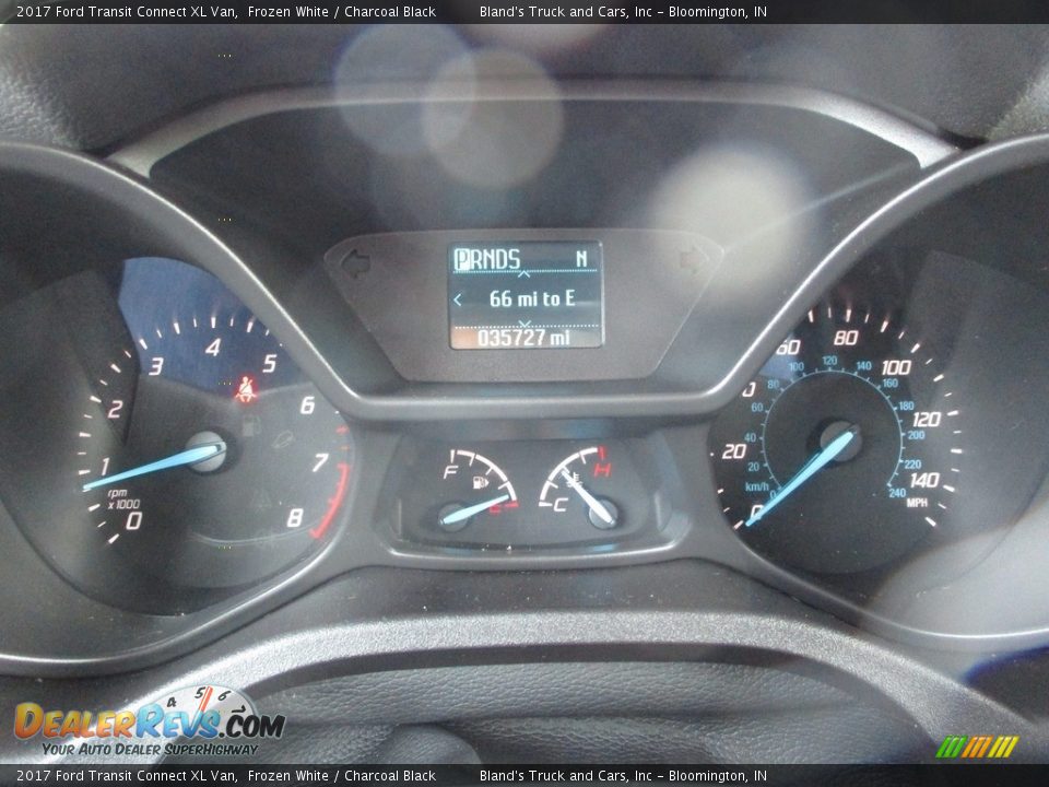 2017 Ford Transit Connect XL Van Frozen White / Charcoal Black Photo #12