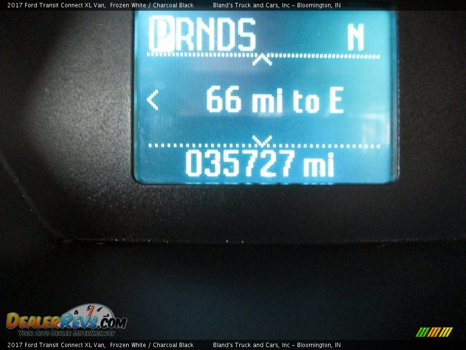 2017 Ford Transit Connect XL Van Frozen White / Charcoal Black Photo #13