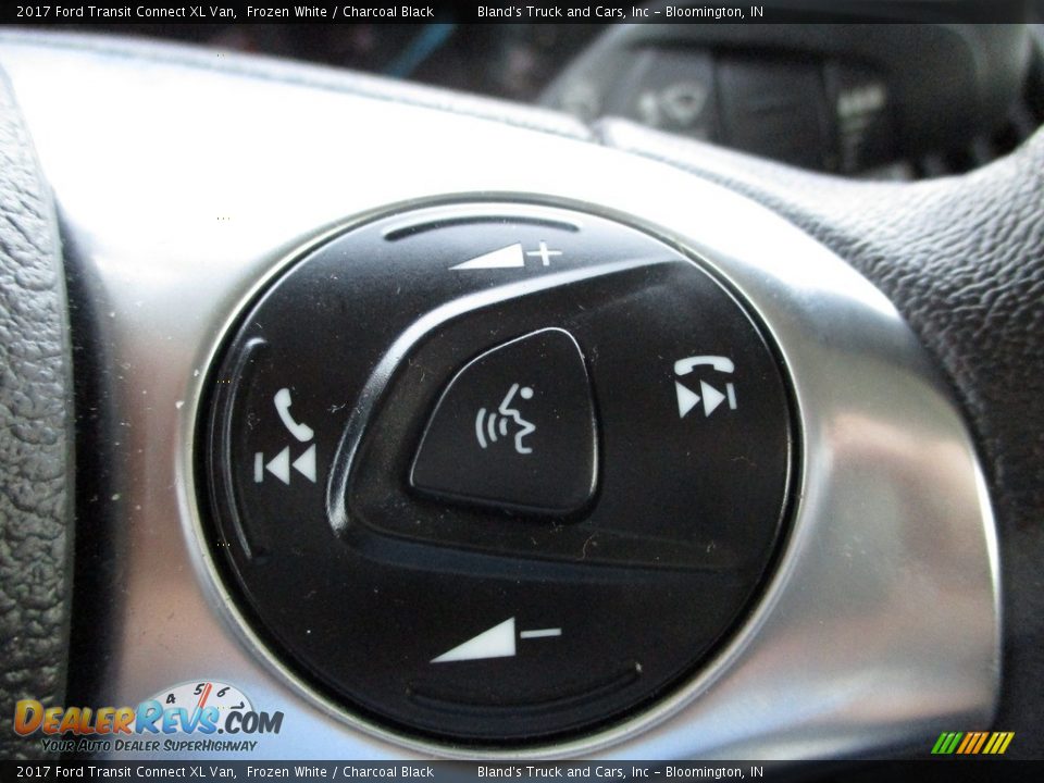2017 Ford Transit Connect XL Van Frozen White / Charcoal Black Photo #16