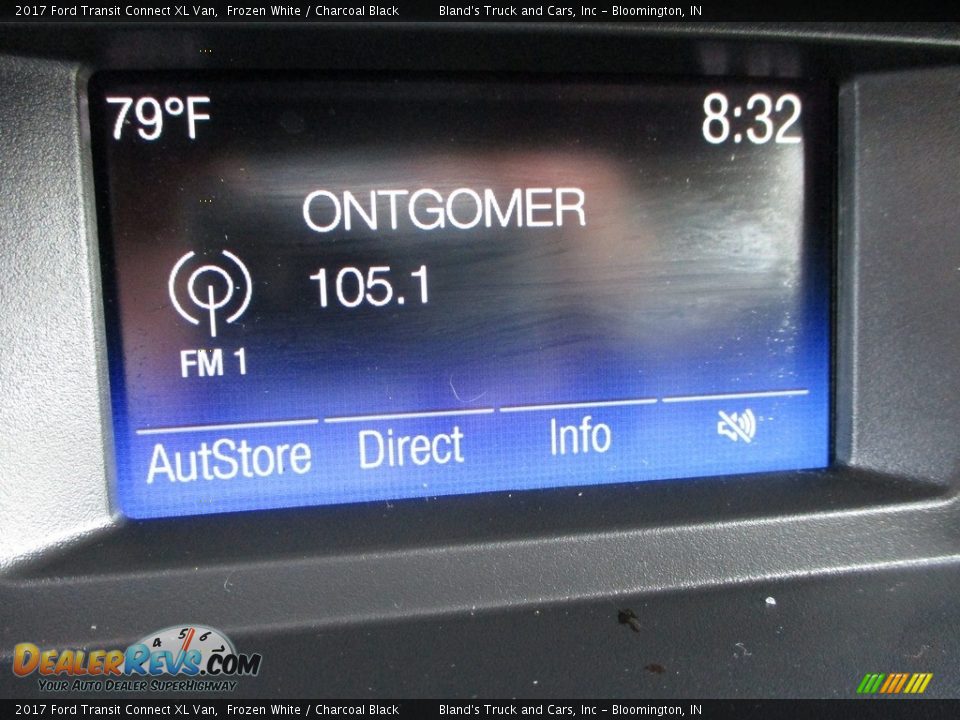 2017 Ford Transit Connect XL Van Frozen White / Charcoal Black Photo #17