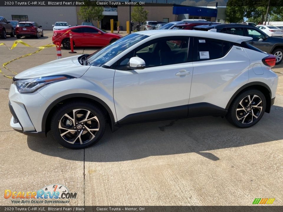 2020 Toyota C-HR XLE Blizzard Pearl / Black Photo #1