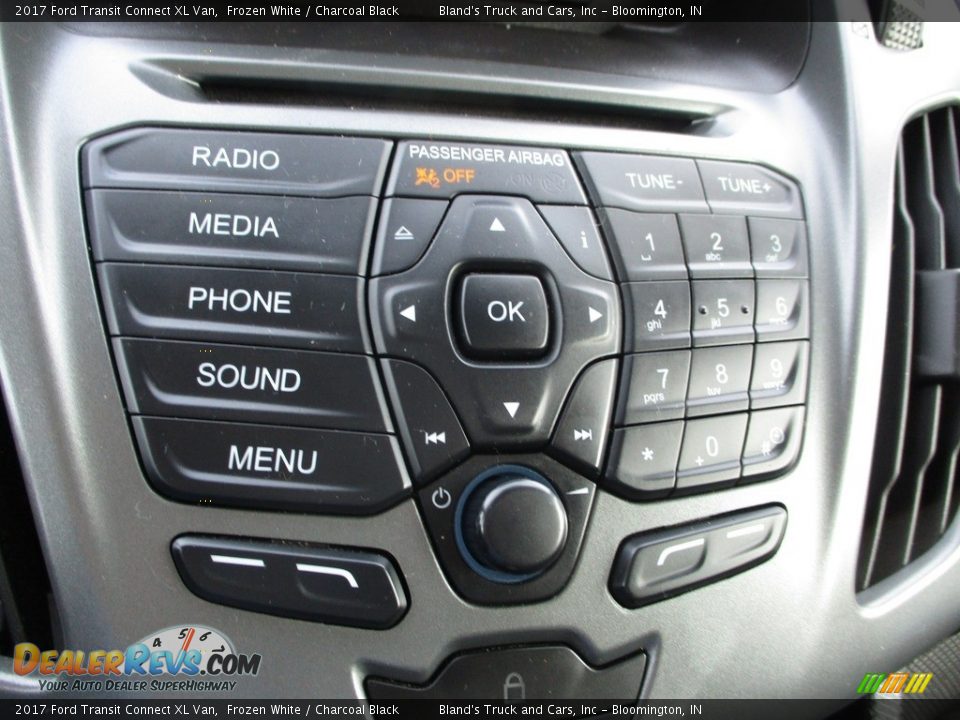 2017 Ford Transit Connect XL Van Frozen White / Charcoal Black Photo #19