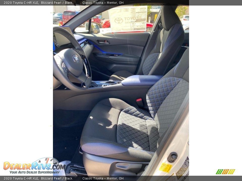 2020 Toyota C-HR XLE Blizzard Pearl / Black Photo #2