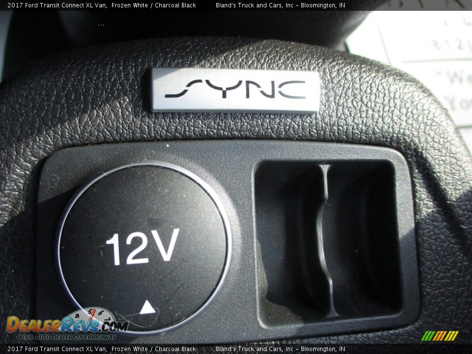 2017 Ford Transit Connect XL Van Frozen White / Charcoal Black Photo #22