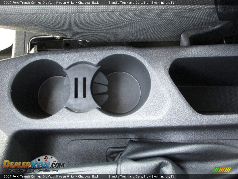 2017 Ford Transit Connect XL Van Frozen White / Charcoal Black Photo #23