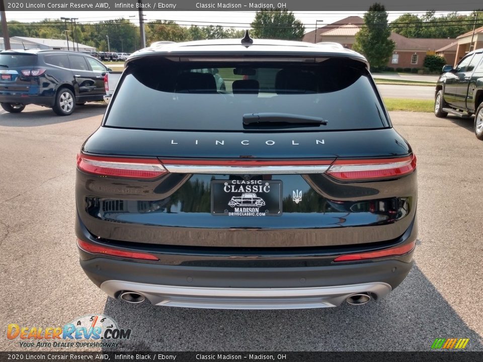 2020 Lincoln Corsair Reserve AWD Infinite Black / Ebony Photo #7