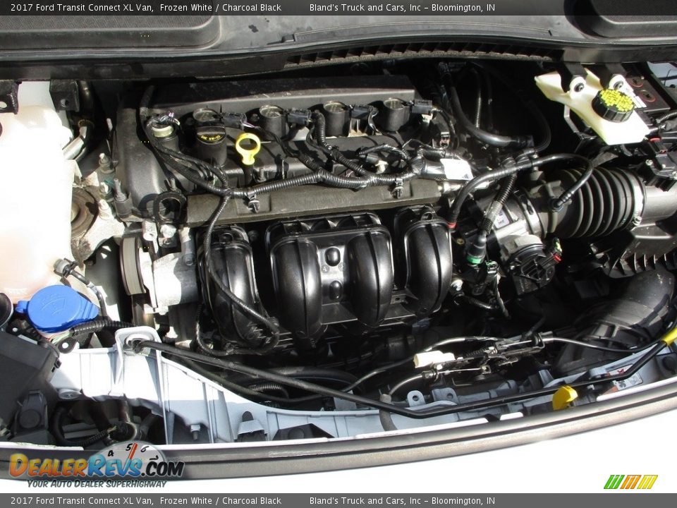 2017 Ford Transit Connect XL Van Frozen White / Charcoal Black Photo #29
