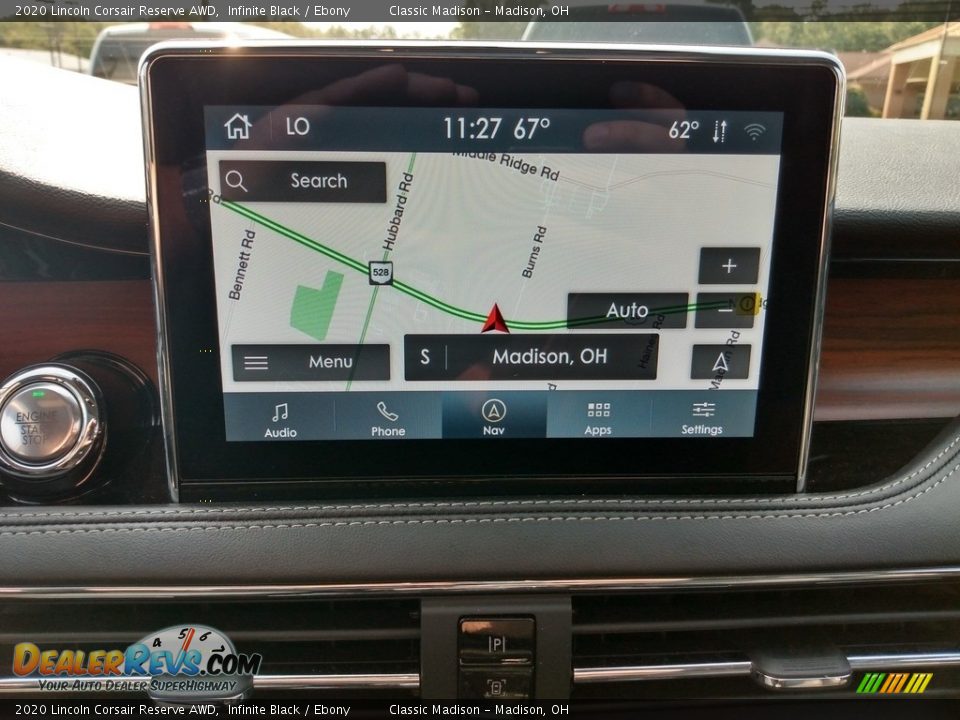 Navigation of 2020 Lincoln Corsair Reserve AWD Photo #13