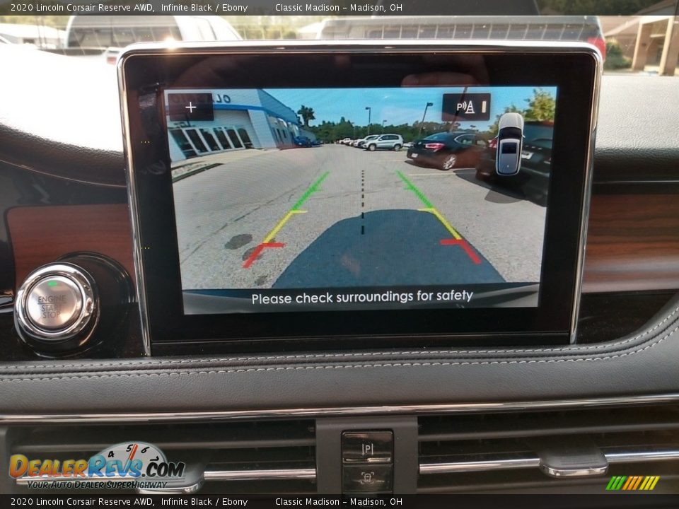 2020 Lincoln Corsair Reserve AWD Infinite Black / Ebony Photo #14