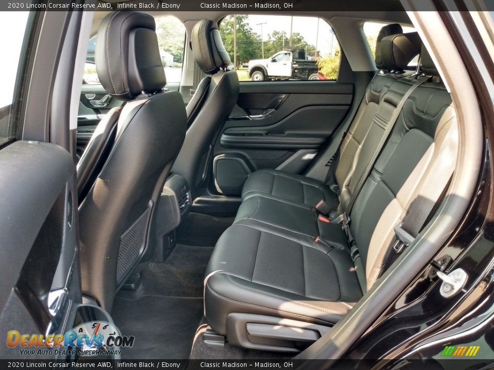 Rear Seat of 2020 Lincoln Corsair Reserve AWD Photo #16