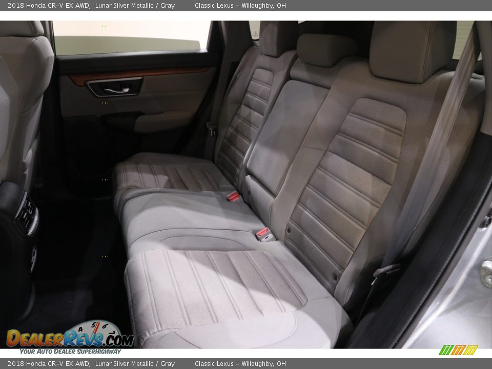 2018 Honda CR-V EX AWD Lunar Silver Metallic / Gray Photo #20