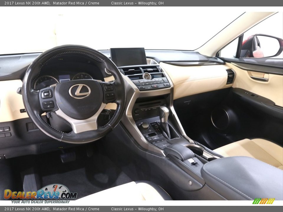 2017 Lexus NX 200t AWD Matador Red Mica / Creme Photo #9