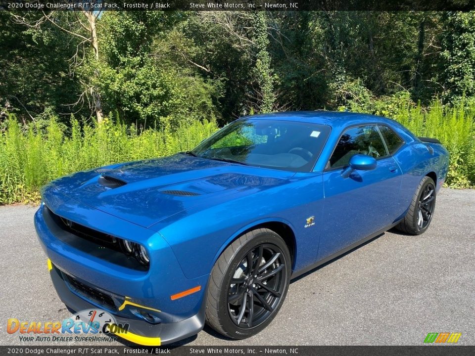 2020 Dodge Challenger R/T Scat Pack Frostbite / Black Photo #2