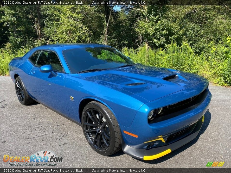 2020 Dodge Challenger R/T Scat Pack Frostbite / Black Photo #5