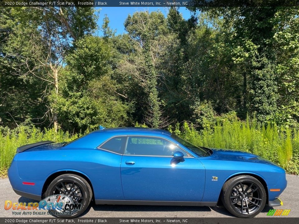 2020 Dodge Challenger R/T Scat Pack Frostbite / Black Photo #6