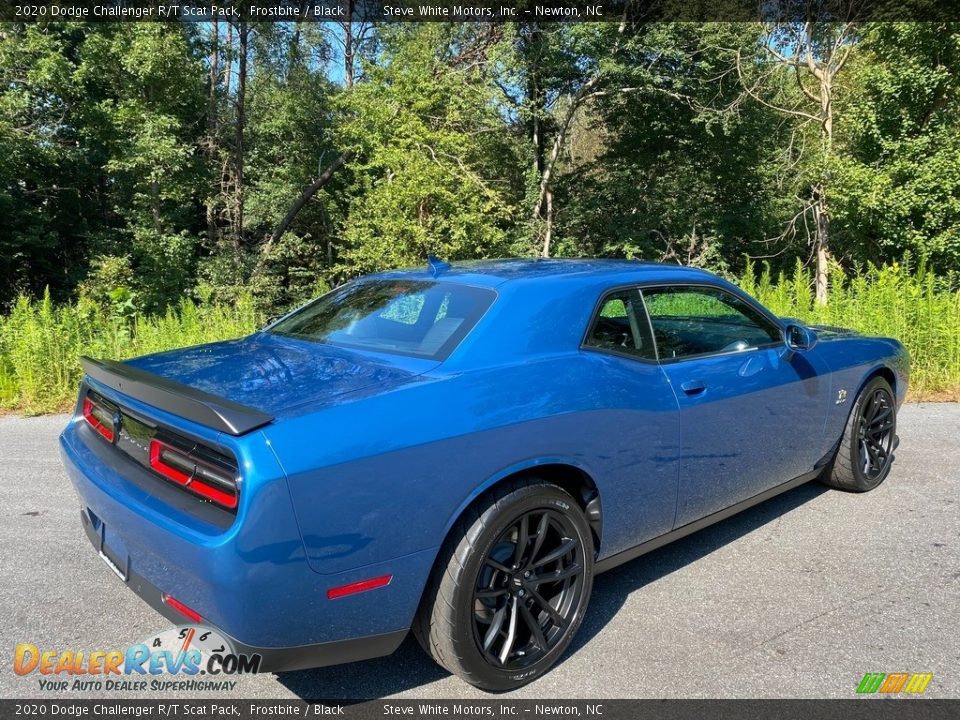 2020 Dodge Challenger R/T Scat Pack Frostbite / Black Photo #7