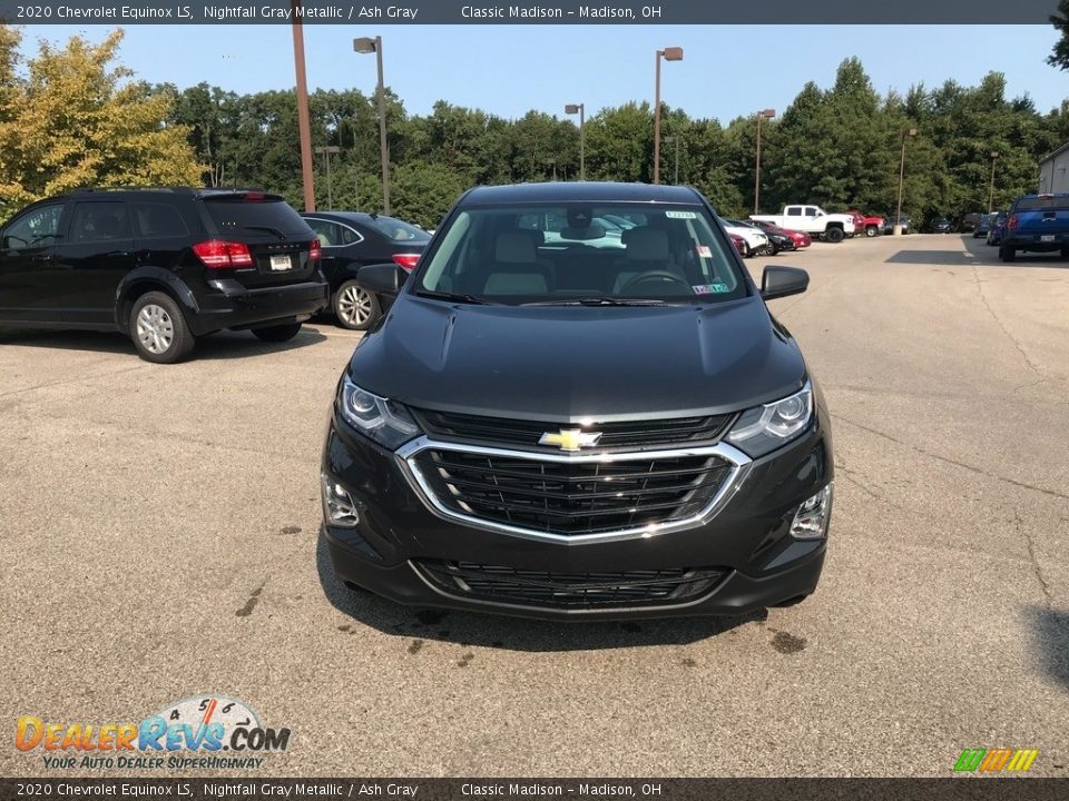 2020 Chevrolet Equinox LS Nightfall Gray Metallic / Ash Gray Photo #3