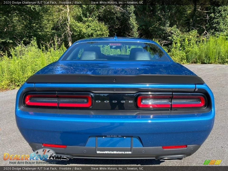 2020 Dodge Challenger R/T Scat Pack Frostbite / Black Photo #8