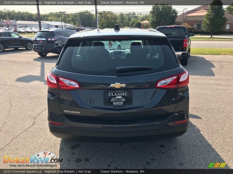 2020 Chevrolet Equinox LS Nightfall Gray Metallic / Ash Gray Photo #5