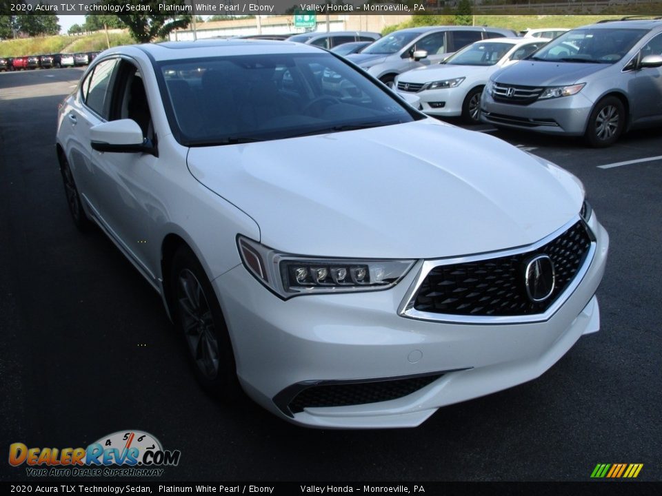 Front 3/4 View of 2020 Acura TLX Technology Sedan Photo #7