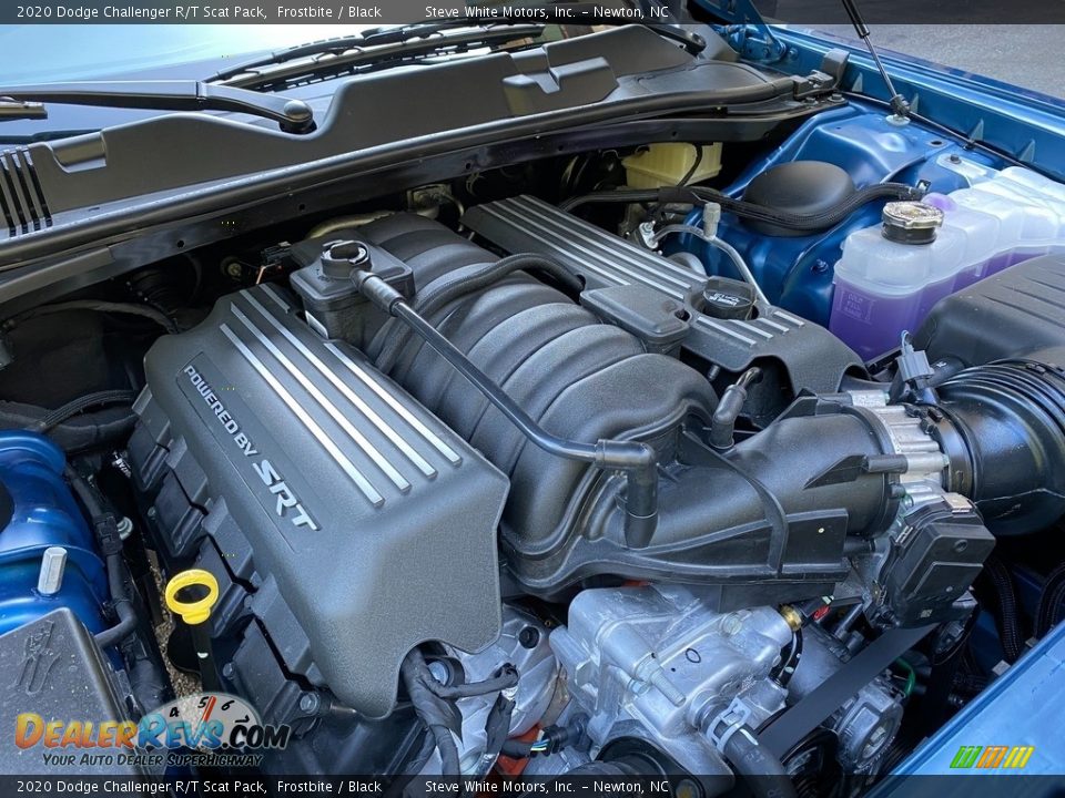 2020 Dodge Challenger R/T Scat Pack Frostbite / Black Photo #10