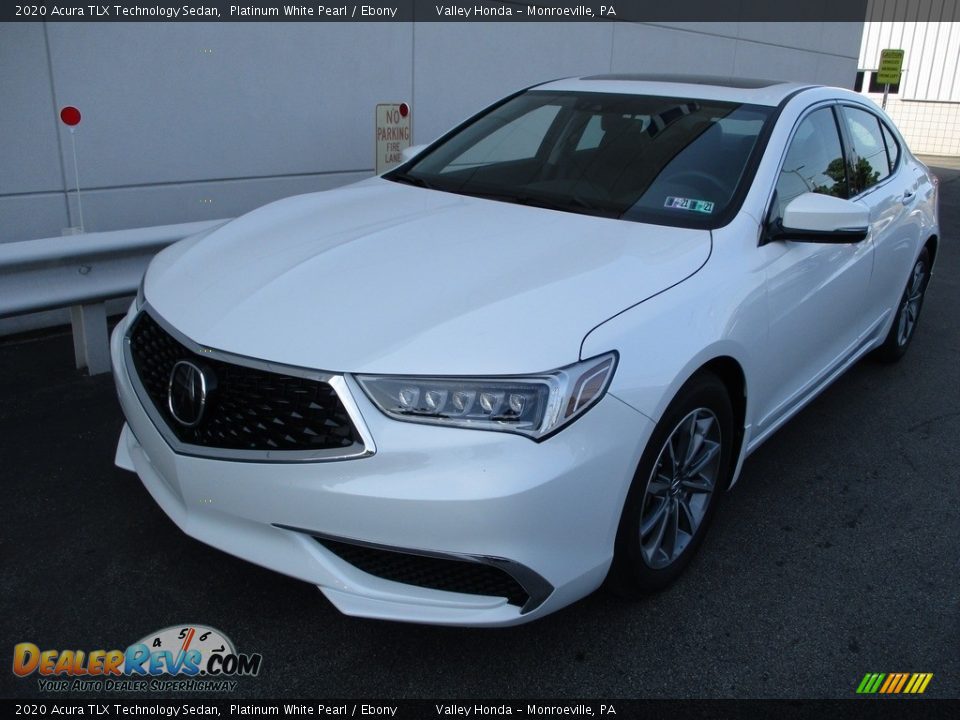 Platinum White Pearl 2020 Acura TLX Technology Sedan Photo #9