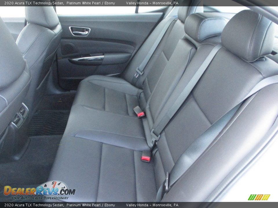 Rear Seat of 2020 Acura TLX Technology Sedan Photo #12