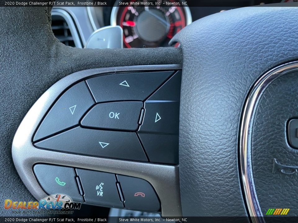 2020 Dodge Challenger R/T Scat Pack Frostbite / Black Photo #17