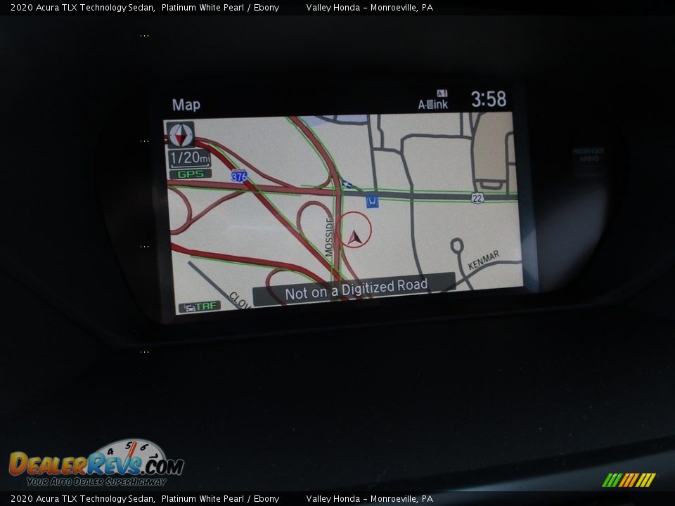 Navigation of 2020 Acura TLX Technology Sedan Photo #15