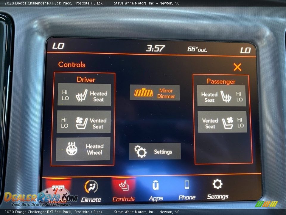 2020 Dodge Challenger R/T Scat Pack Frostbite / Black Photo #21