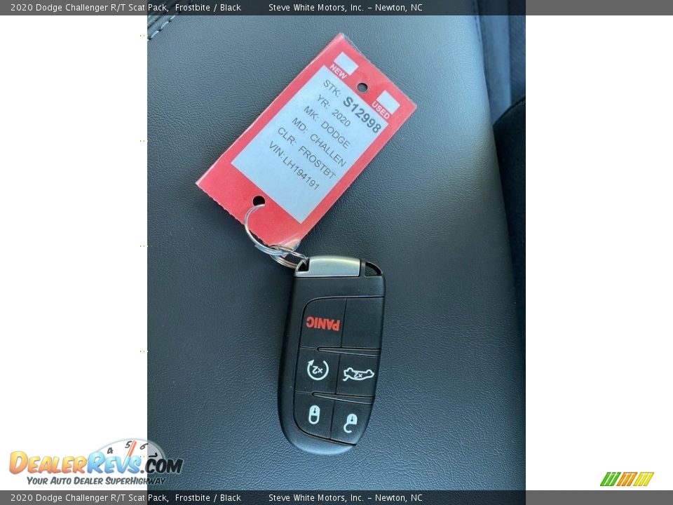 2020 Dodge Challenger R/T Scat Pack Frostbite / Black Photo #26