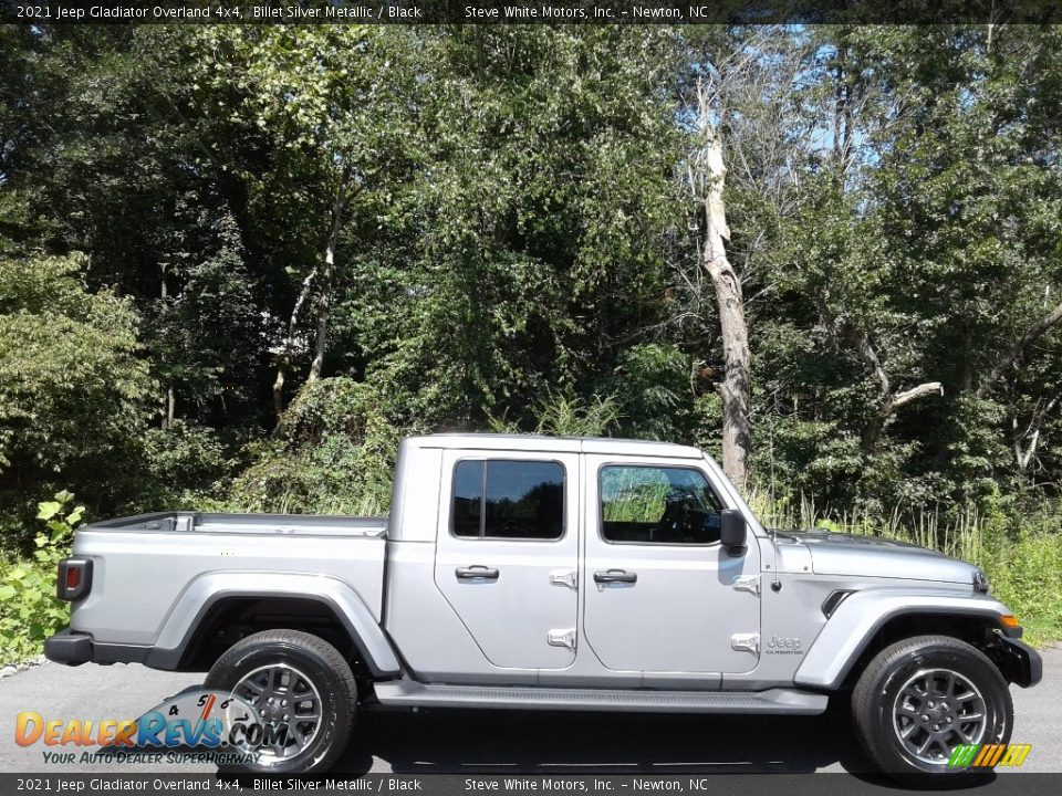 Billet Silver Metallic 2021 Jeep Gladiator Overland 4x4 Photo #5