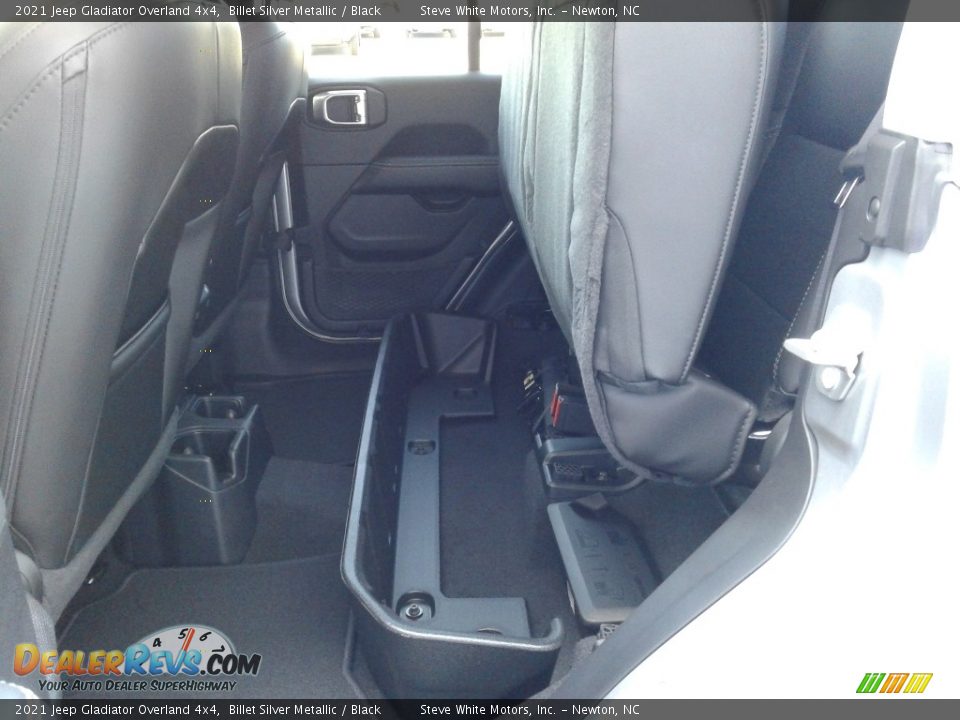 Rear Seat of 2021 Jeep Gladiator Overland 4x4 Photo #15