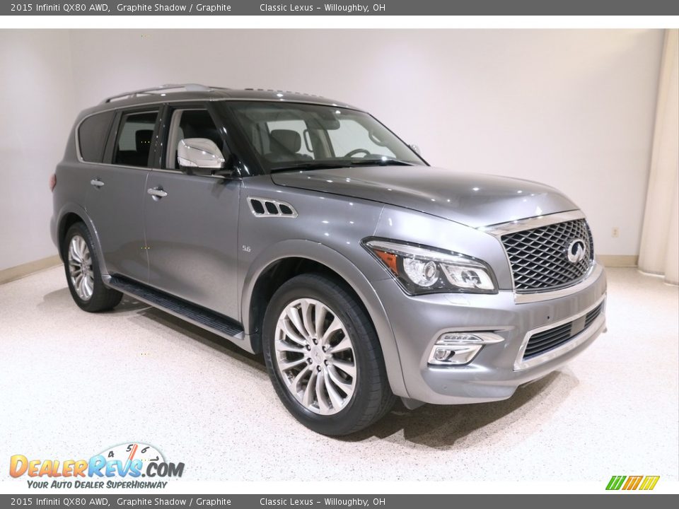 Graphite Shadow 2015 Infiniti QX80 AWD Photo #1