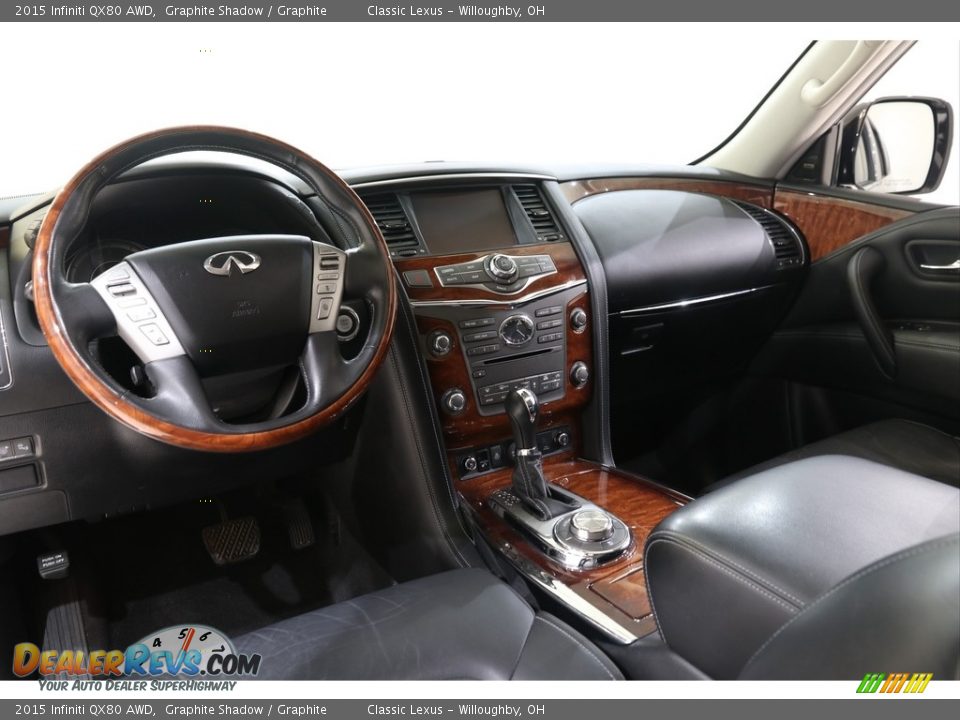 Dashboard of 2015 Infiniti QX80 AWD Photo #7