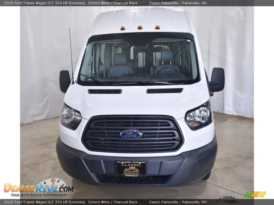 2015 Ford Transit Wagon XLT 350 HR Extended Oxford White / Charcoal Black Photo #4