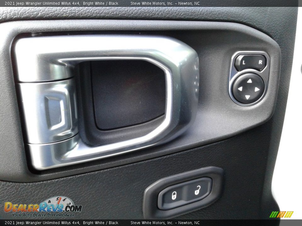 2021 Jeep Wrangler Unlimited Willys 4x4 Bright White / Black Photo #11
