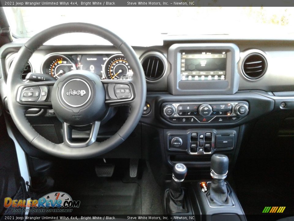 2021 Jeep Wrangler Unlimited Willys 4x4 Bright White / Black Photo #17